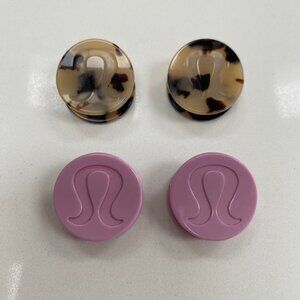 Lululemon Small Claw Hair Clip ONE SIZE 4 Pack